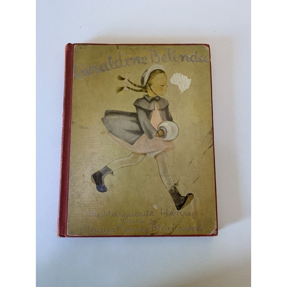 Vintage Book"Geraldine Belinda" by Marguerite Henry 1942 USED HAS WRITING